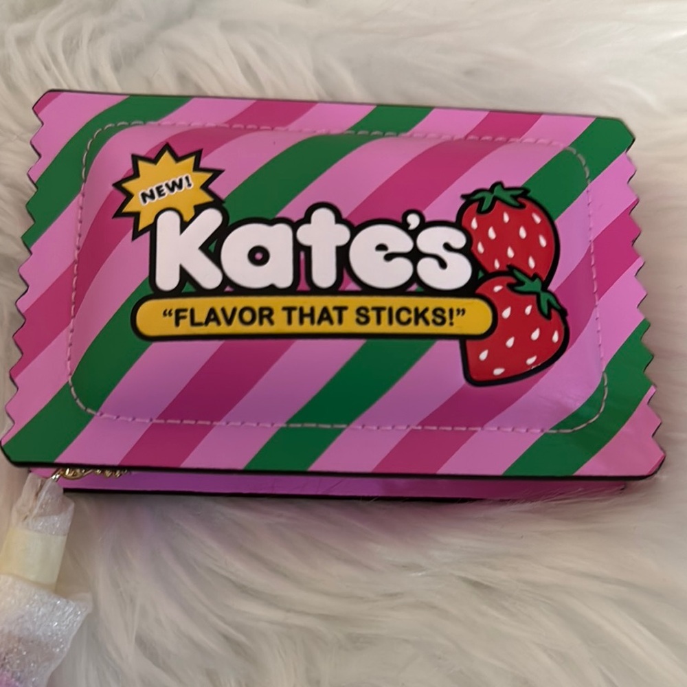 Kate Spade Pink Key & Card Holder